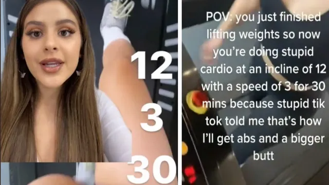 Carte meme 12-3-30 Workout / TikTok Treadmill Trend