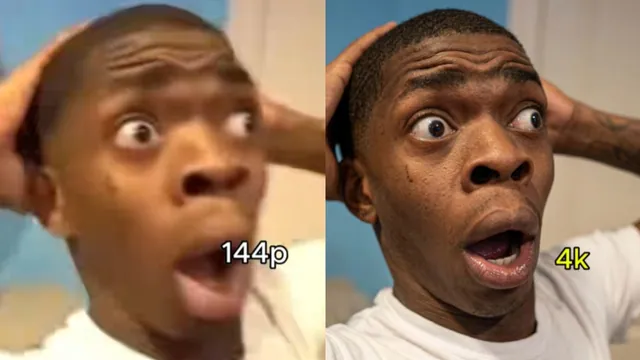 144p to 4k meme card