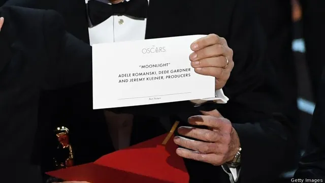 2017 Academy Awards Best Picture Gaffe meme card