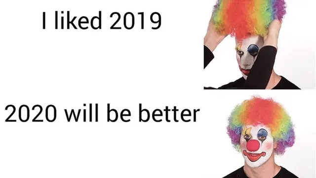 Carte meme 2020 Will Be Better