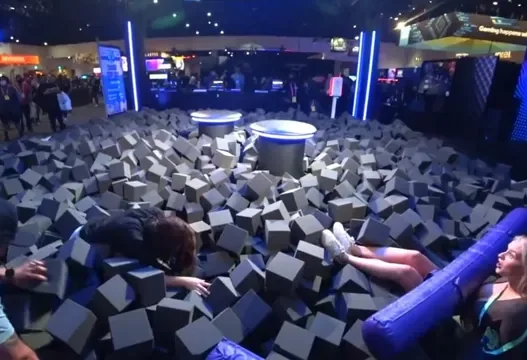 2022 TwitchCon Foam Pit meme card