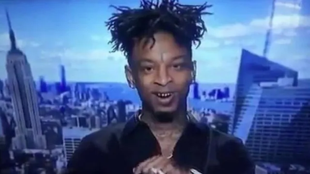 21 Savage Supervillain meme card