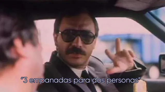 Carte meme 3 Empanadas Para Dos Personas