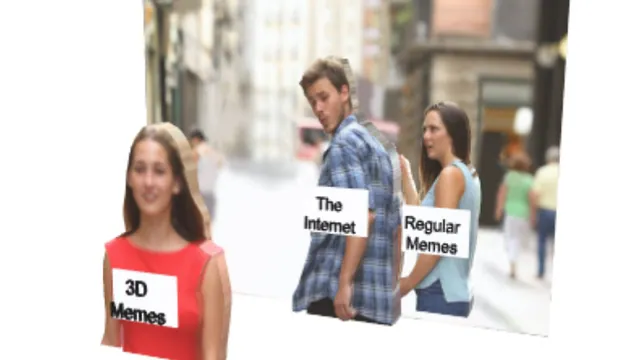 3D Memes meme card
