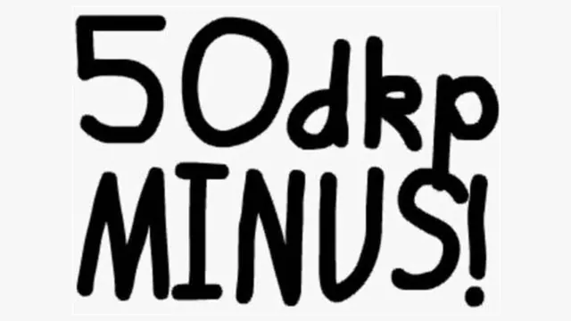 Carte meme 50 DKP Minus / Onyxia Wipe / More Dots