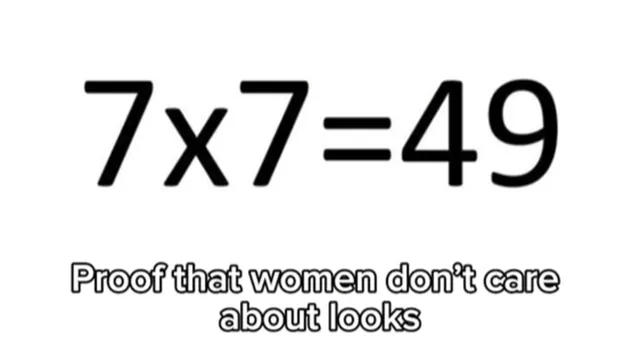 Carte meme 7×7=49