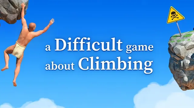 A Difficult Game About Climbing meme card