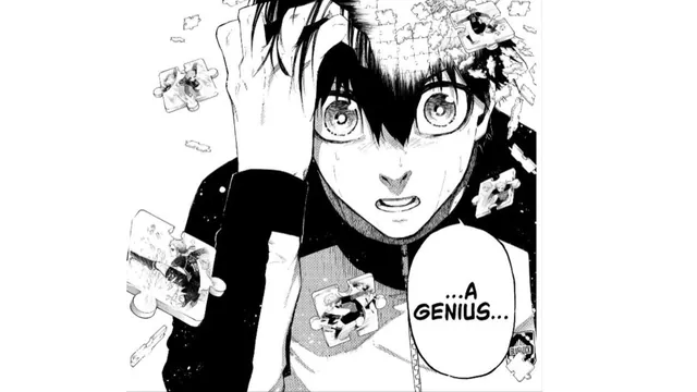 Carte meme A Genius (Blue Lock)