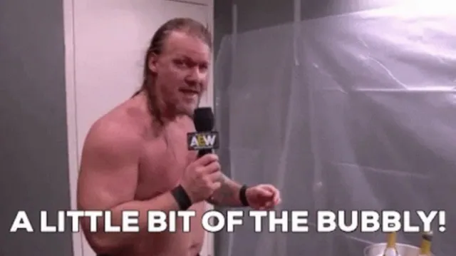 A Little Bit Of The Bubbly meme card