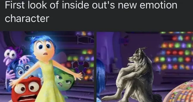 A New Emotion / First Look at Inside Out's New Emotion Character meme card