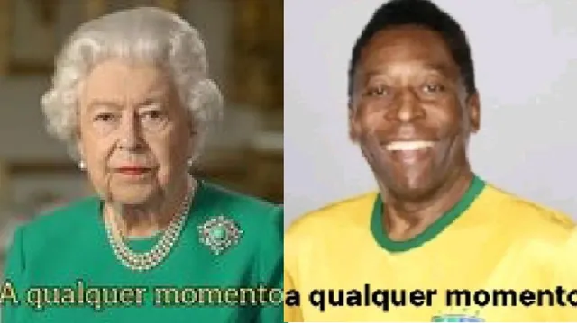 A Qualquer Momento meme card