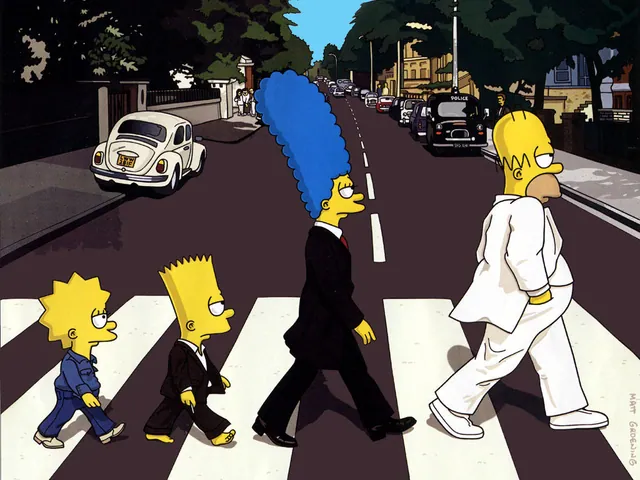 Abbey Road Parodies meme card