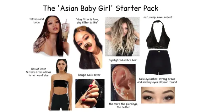 Carte meme ABG / Asian Baby Girl