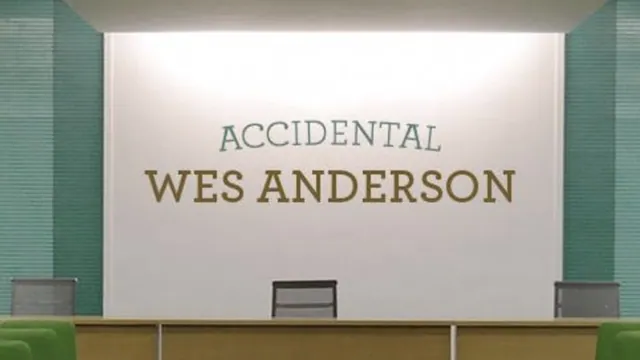 Accidental Wes Anderson meme card
