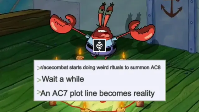 Carte meme Ace Combat 8 Summoning Rituals / Ace Combat Subreddit Summons Shipping Container Drones