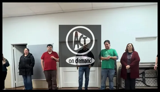 Carte meme Act On Demand Improv