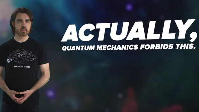 Actually, Quantum Mechanics Forbids This meme card