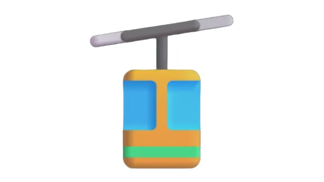 Aerial Tramway Emoji meme card