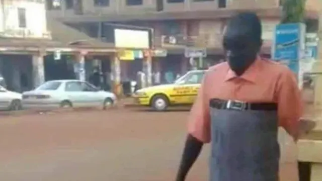 African Man in High Pants meme card