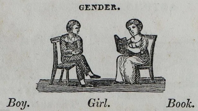 "Ah Yes The Three Genders" meme card