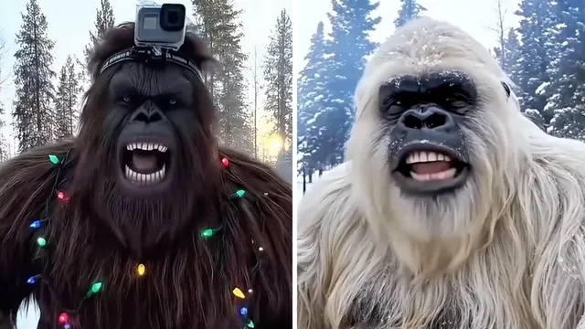 Carte meme AI Bigfoot and Yeti Vlogs