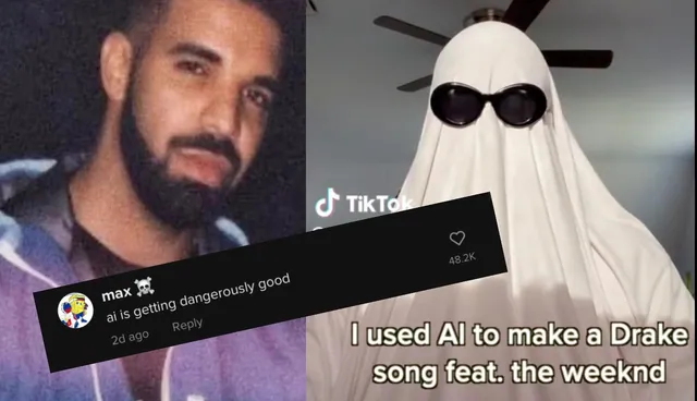 Carte meme AI Drake Song / Heart On My Sleeve