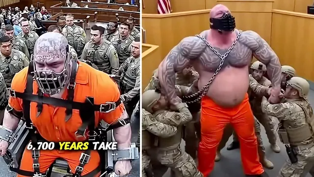 Carte meme AI Prison Sentencing / Take These Chains Off and Say It Again / 6,700 Years