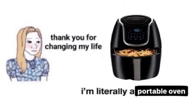 Carte meme Air Fryer