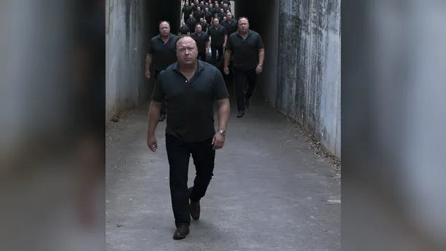 Alex Jones' Clones meme card