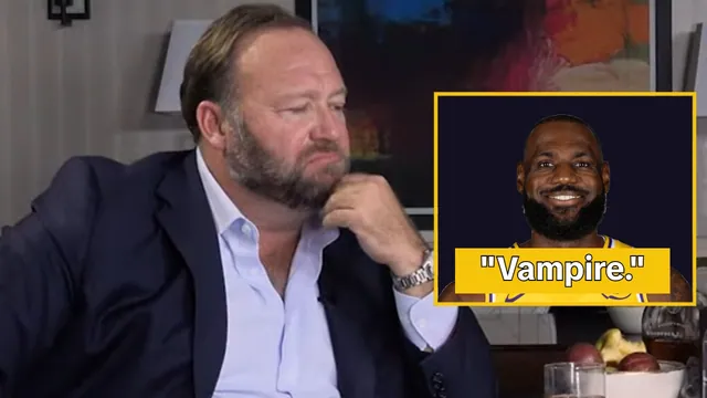 Alex Jones "Patriot, Vampire, Nationalist" meme card