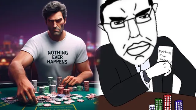 All In on Nothing Happens meme card