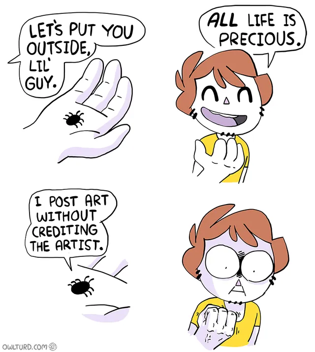 All Life Is Precious meme card