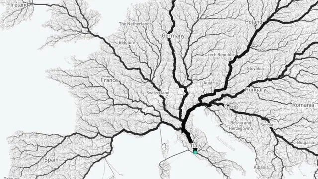 Carte meme All Roads Lead to Rome