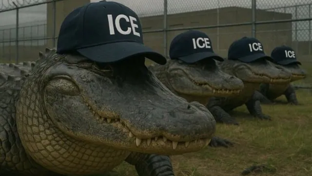 Carte meme Alligator Alcatraz