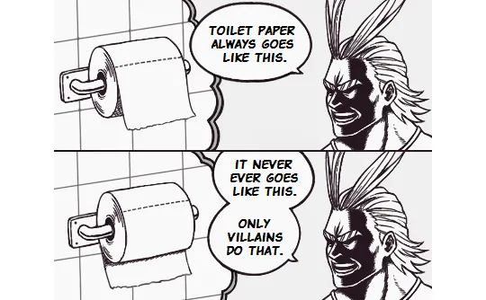 Always Go For This / Only Villains Do That meme card