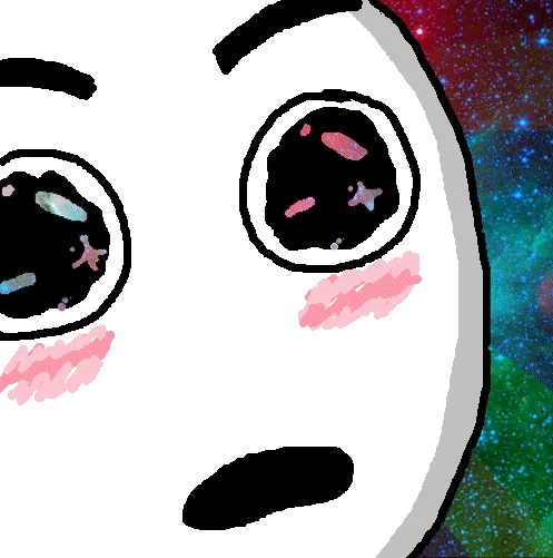 Carte meme Amazed Face