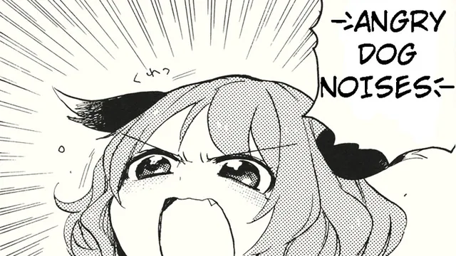 Angry Dog Noises meme card