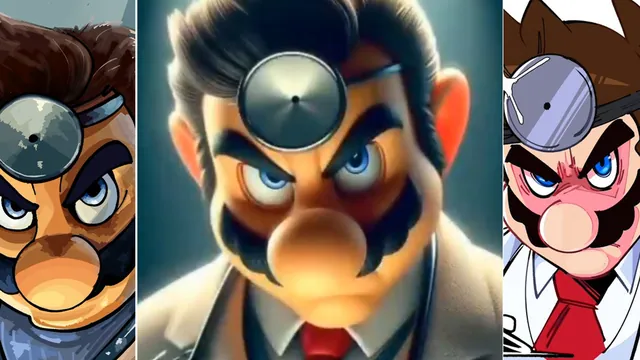 Angry Dr. Mario meme card