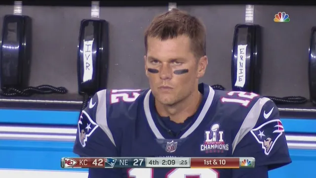 Angry Tom Brady meme card
