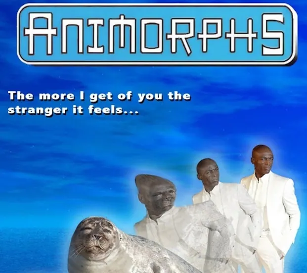 Animorphs meme card