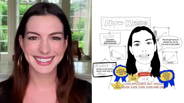 Anne Hathaway HR Meme / HRjak meme card