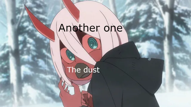 Carte meme Another One Bites the Dust
