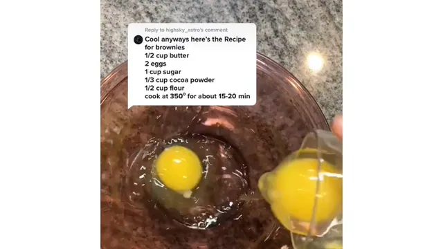 Anyway, Here's The Recipe For Brownies meme card