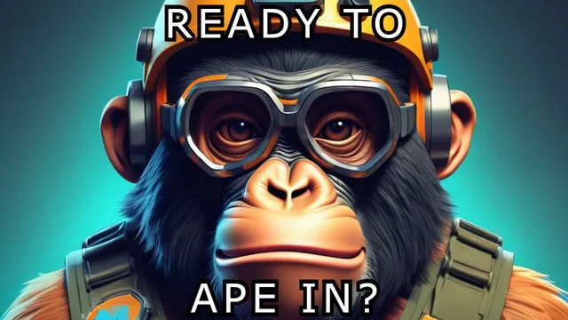 Apeing / Ape In meme card