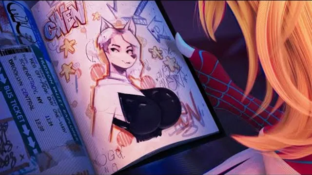 Are These Your Drawings? / Gwen Finds Miles Morales' Drawings meme card