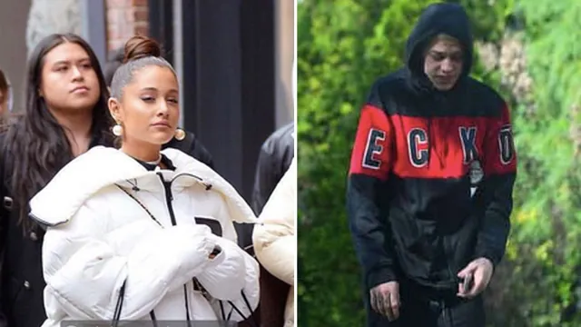 Ariana Grande Vs. Pete Davidson Post Breakup meme card