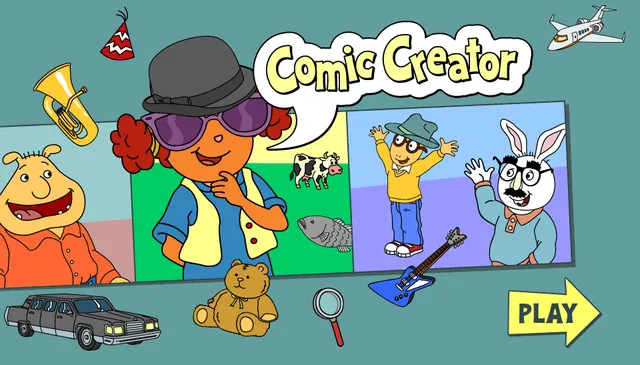 Carte meme Arthur Comic Creator