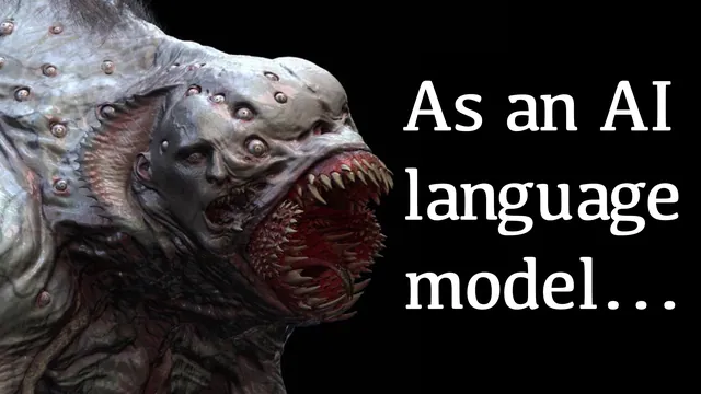 Carte meme As an AI Language Model