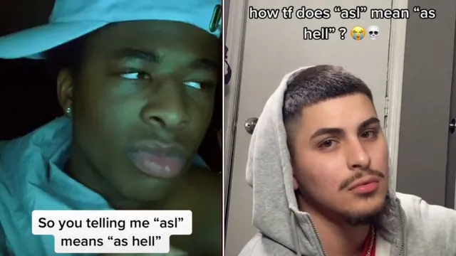 ASL / As Hell (Slang) meme card