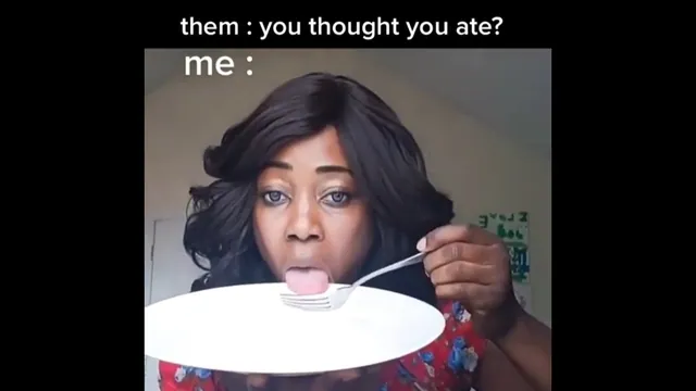 Ate That / Thought You Ate meme card